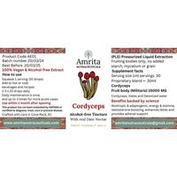 Amrita Cordyceps Alcohol-Free Tincture